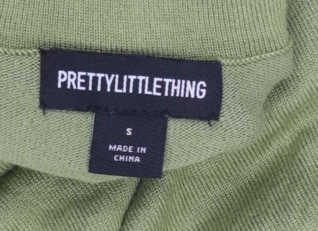 PrettyLittleThing Women’s Green Midi Stretch Skirt Size S