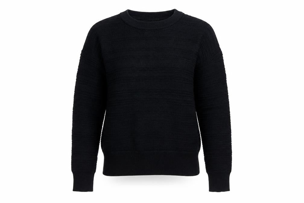 Kin by John Lewis Women's Black Small Crew Neck Knit Jumper