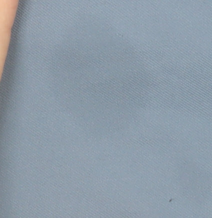 Y.A.S Womens Blue High Rise Pleated Tapered Trousers Size M