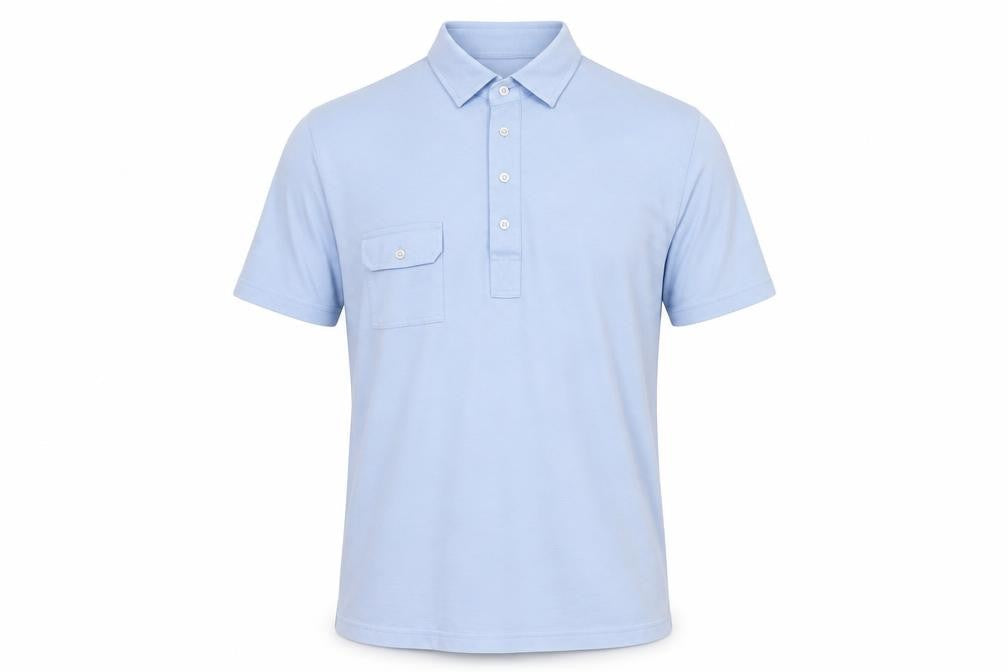 Kartel Classics Men’s Blue Cotton Blend Polo Shirt Size L
