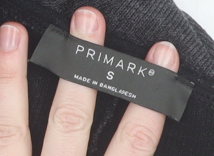 Primark Women Grey Sleeveless A-Line Knit Dress Size S