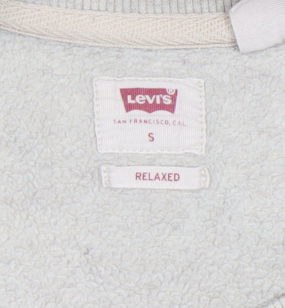 Levi's Men's Grey Relaxed Fit Crew Neck Sweatshirt Size S
