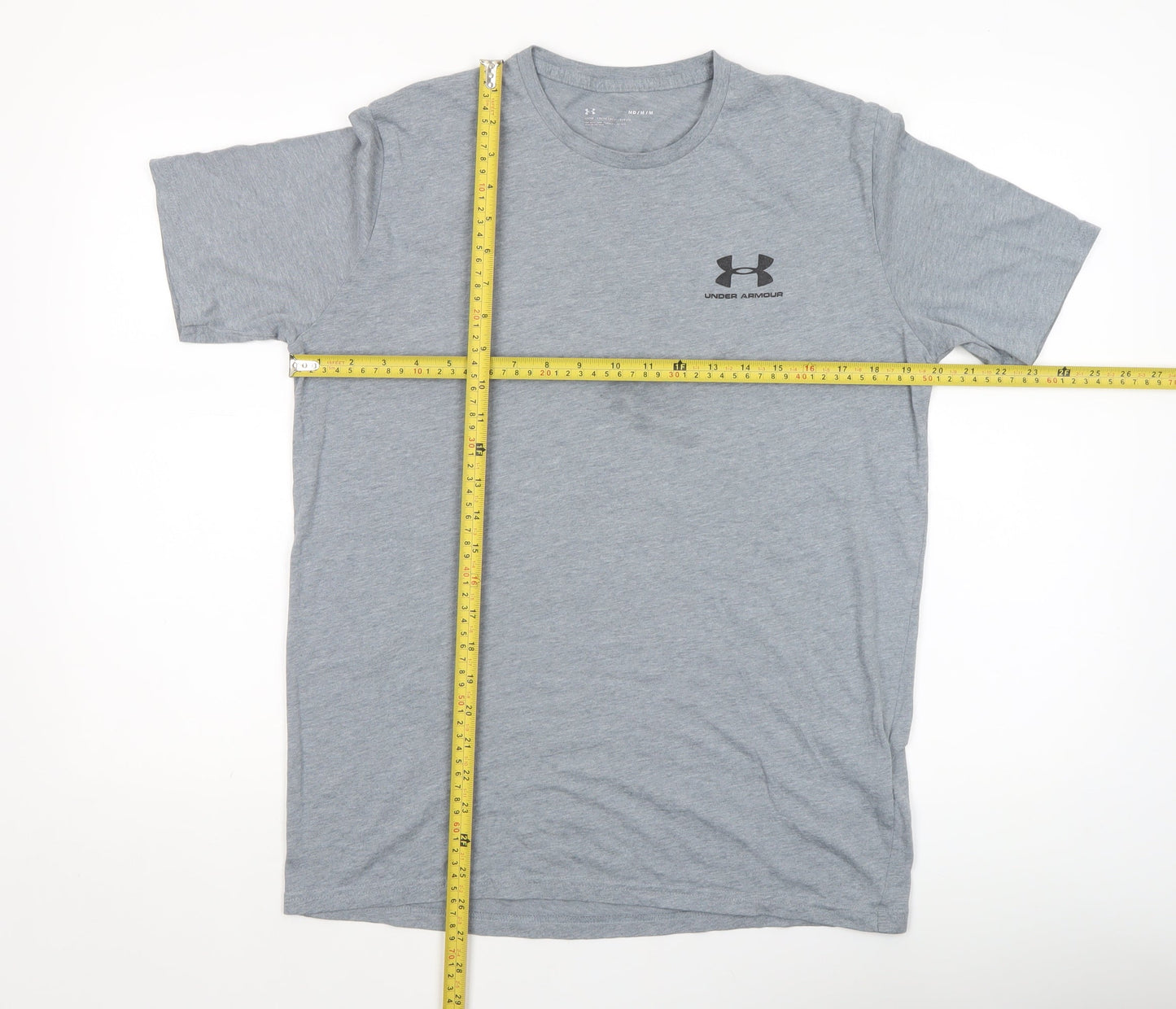 Under Armour Men's Grey Medium Loose Fit Sports T-Shirt