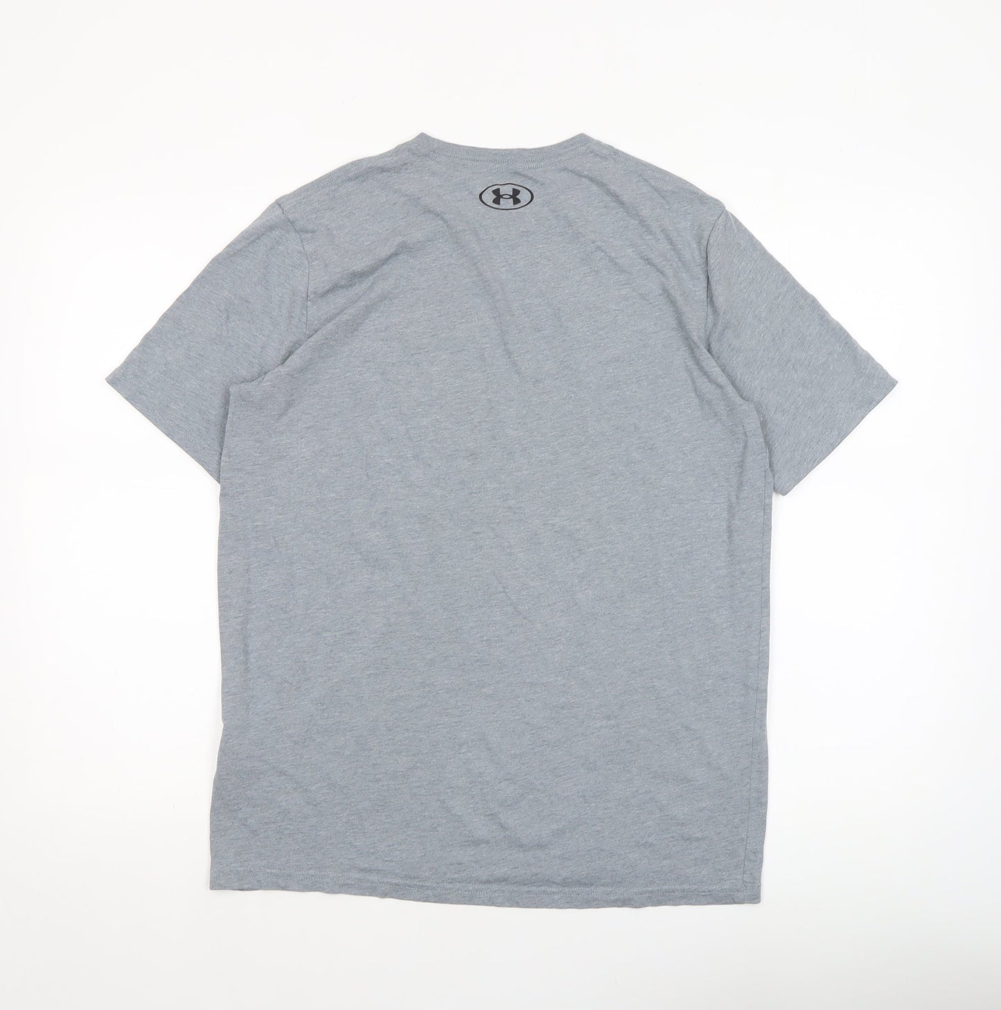 Under Armour Men's Grey Medium Loose Fit Sports T-Shirt