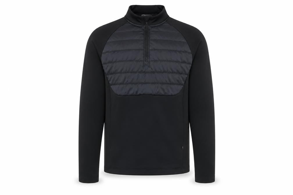 Nike Boys Black Therma-Fit 1/4 Zip Pullover Sweatshirt M