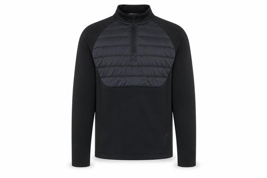 Nike Boys Black Therma-Fit 1/4 Zip Pullover Sweatshirt M