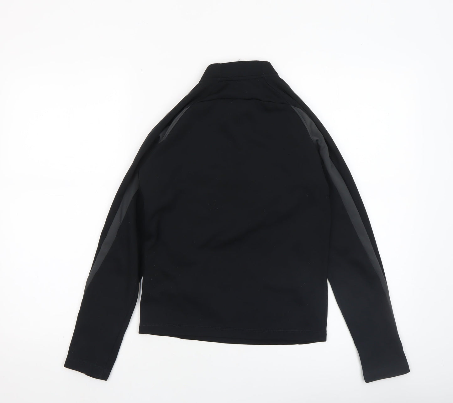 Nike Boys Black Therma-Fit 1/4 Zip Pullover Sweatshirt M
