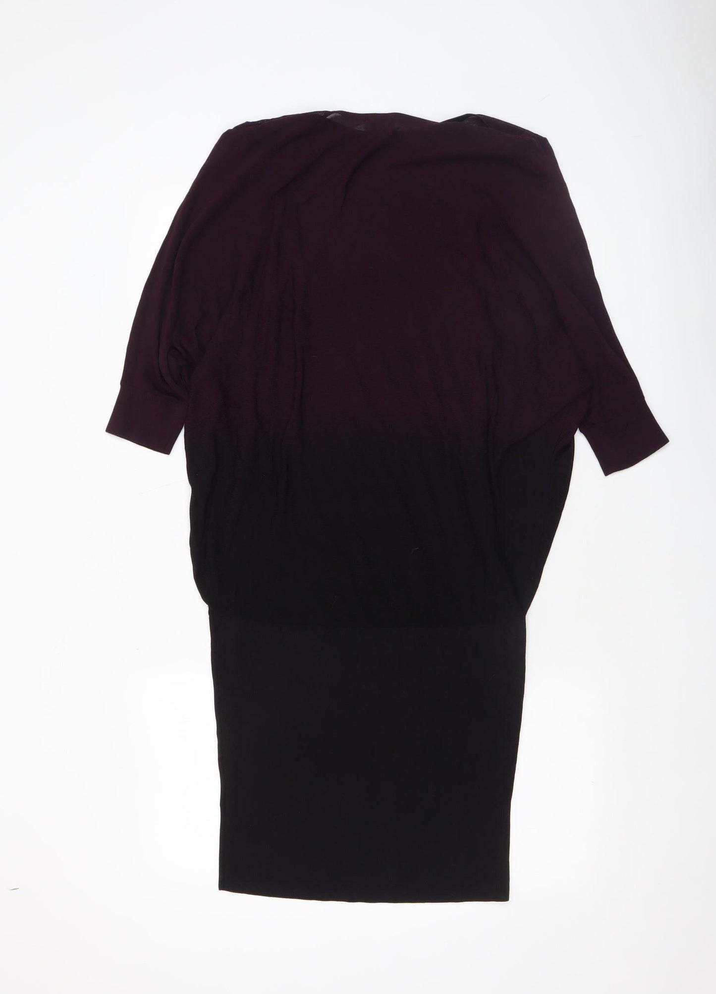 Phase Eight Women's Multicoloured Viscose Knit Pullover Jumper Size 12
