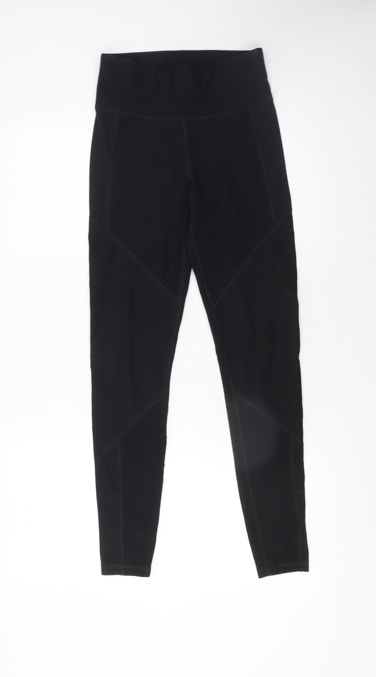 ONLY PLAY Women's Black High Rise Ankle Leggings Size S