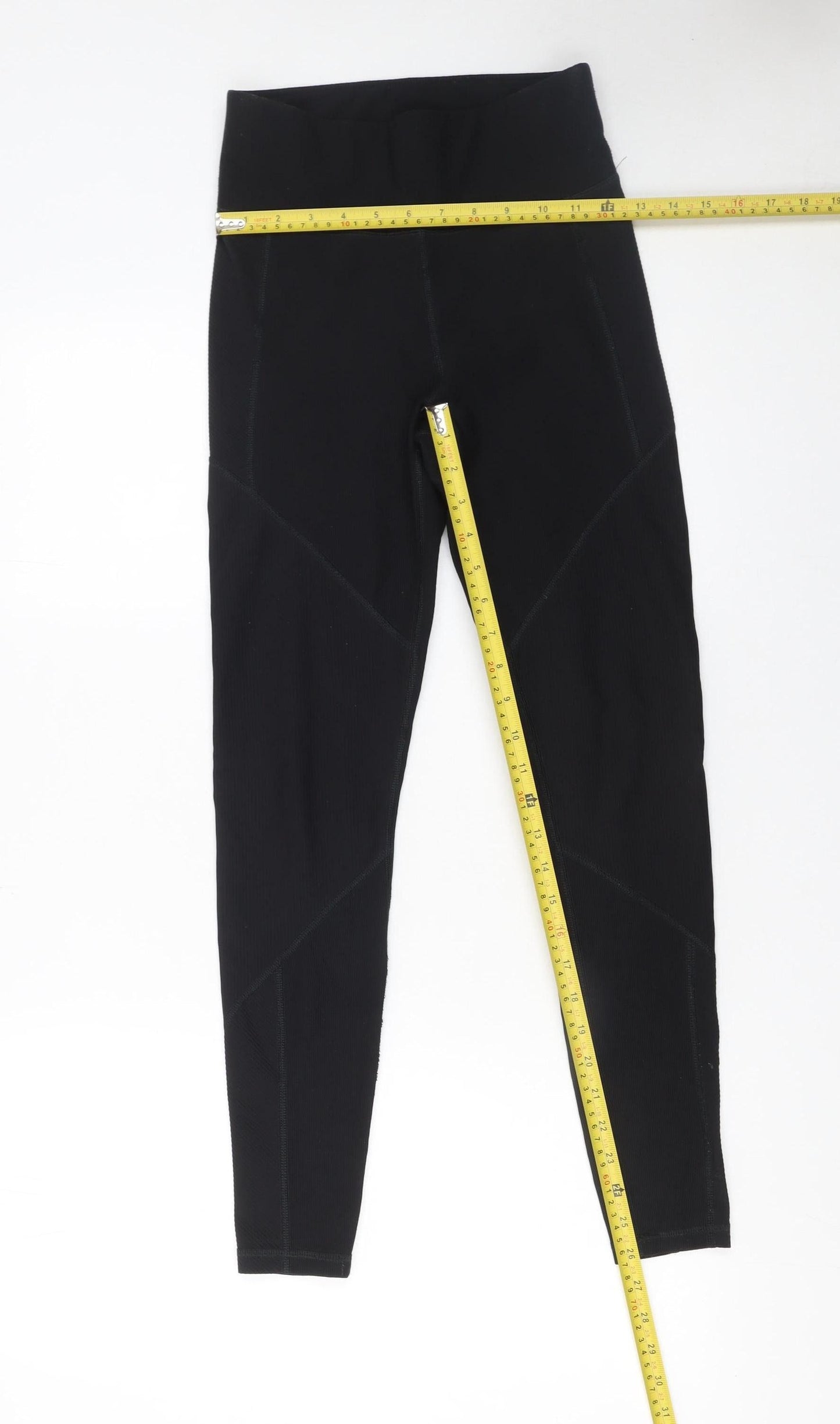ONLY PLAY Women's Black High Rise Ankle Leggings Size S