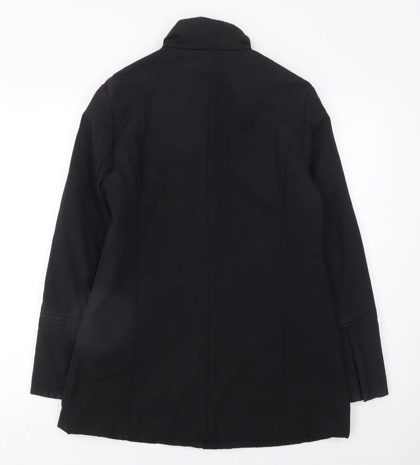 InWear Women's Black Mid-Length Padded Coat Size 10 UK