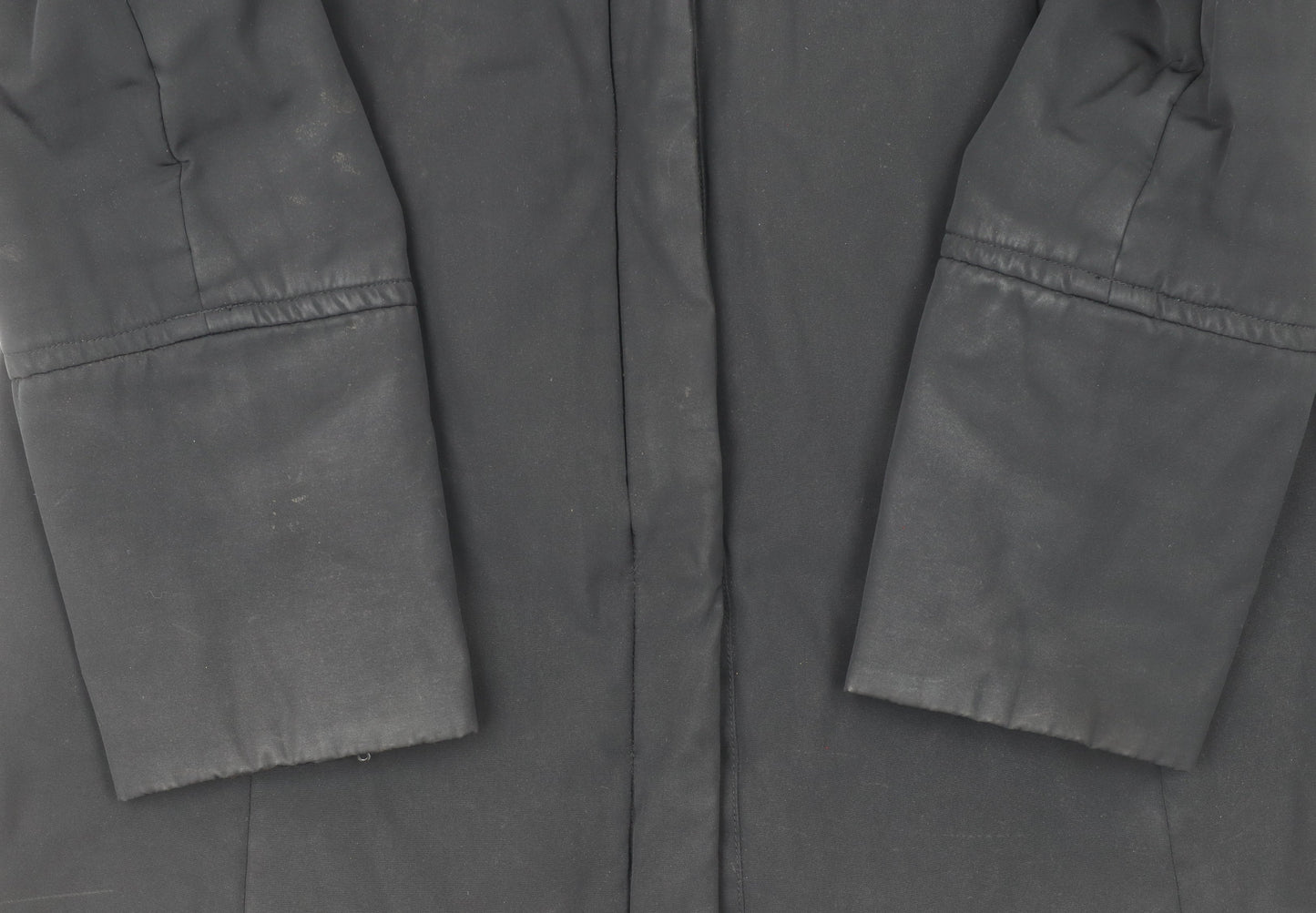 InWear Women's Black Mid-Length Padded Coat Size 10 UK