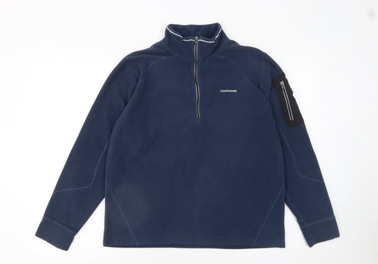 Craghoppers Men’s Blue Fleece 1/2 Zip Pullover Sweatshirt M
