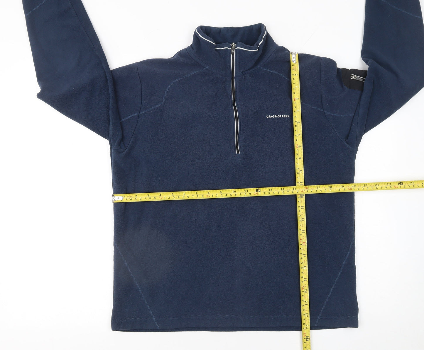 Craghoppers Men’s Blue Fleece 1/2 Zip Pullover Sweatshirt M