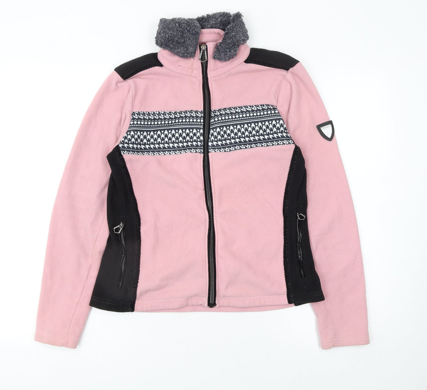 Dare 2B Women's Pink Fleece Full Zip Jacket Size 10