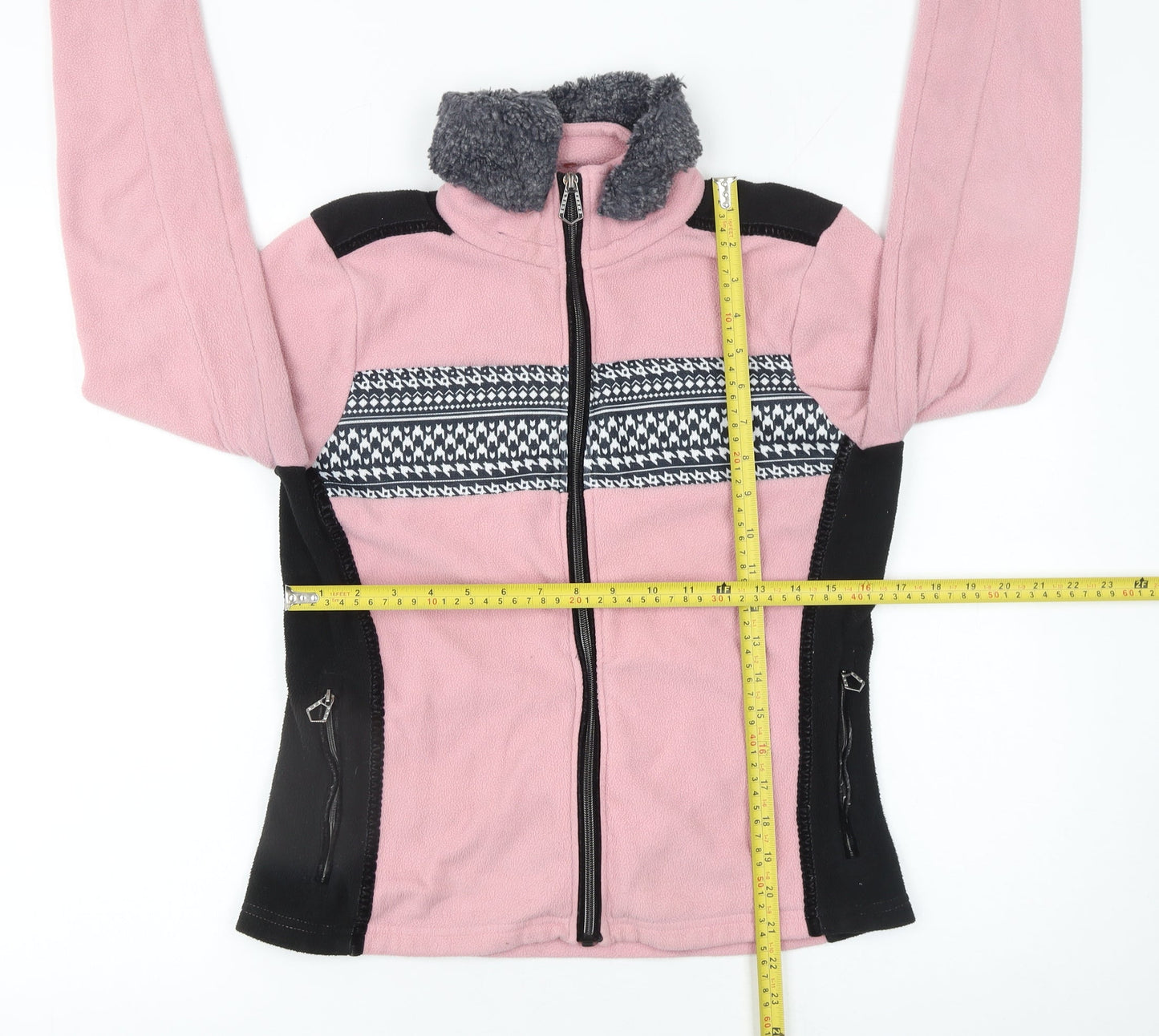 Dare 2B Women's Pink Fleece Full Zip Jacket Size 10