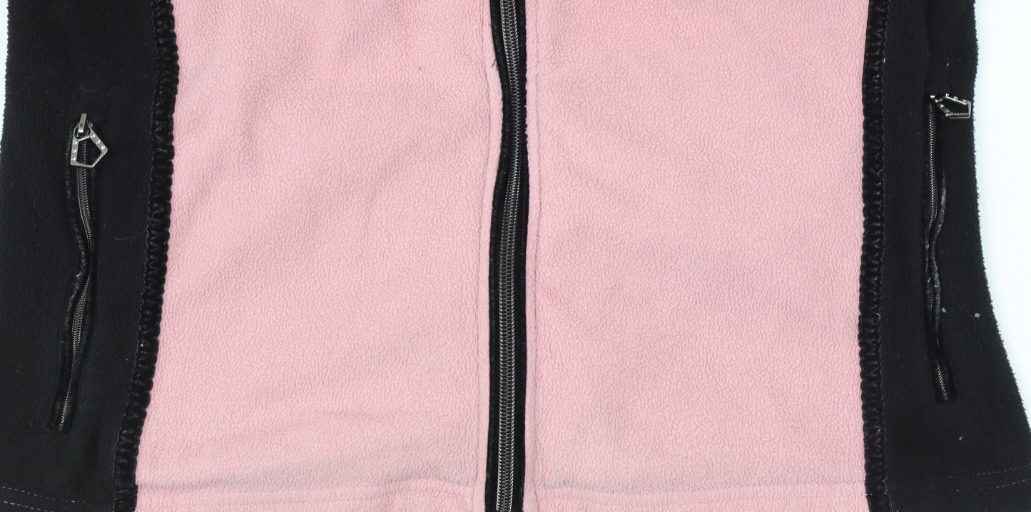Dare 2B Women's Pink Fleece Full Zip Jacket Size 10
