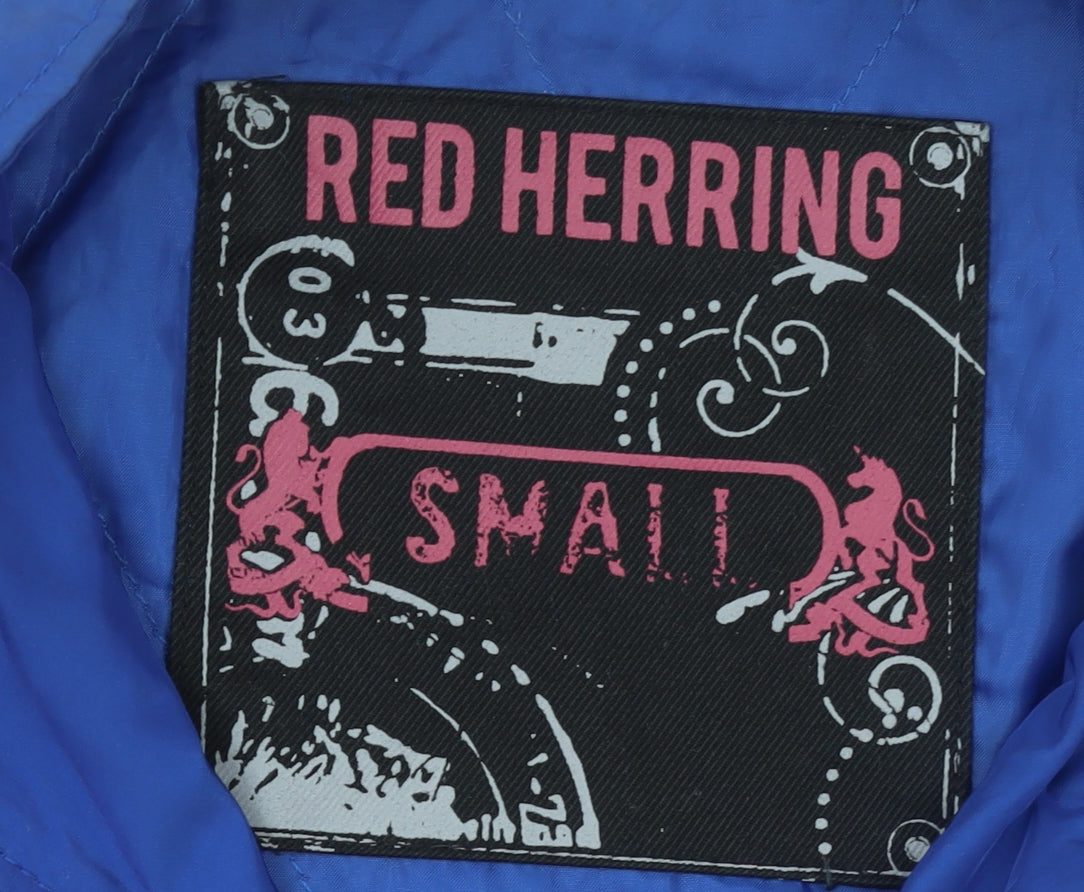 Red Herring Women's Blue Small Bomber Jacket