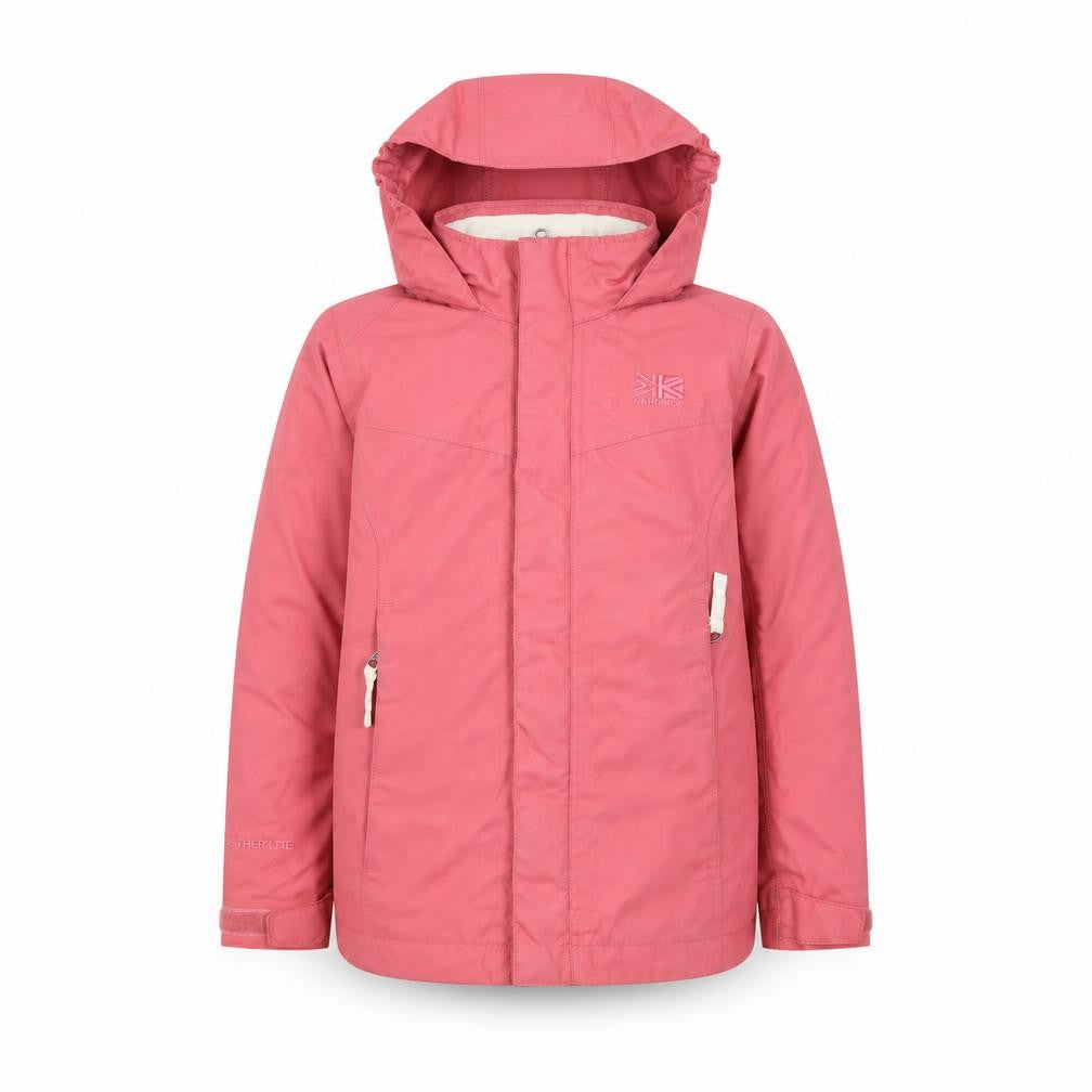 Karrimor Girls Pink Hooded Waterproof Parka Coat 7-8 Years