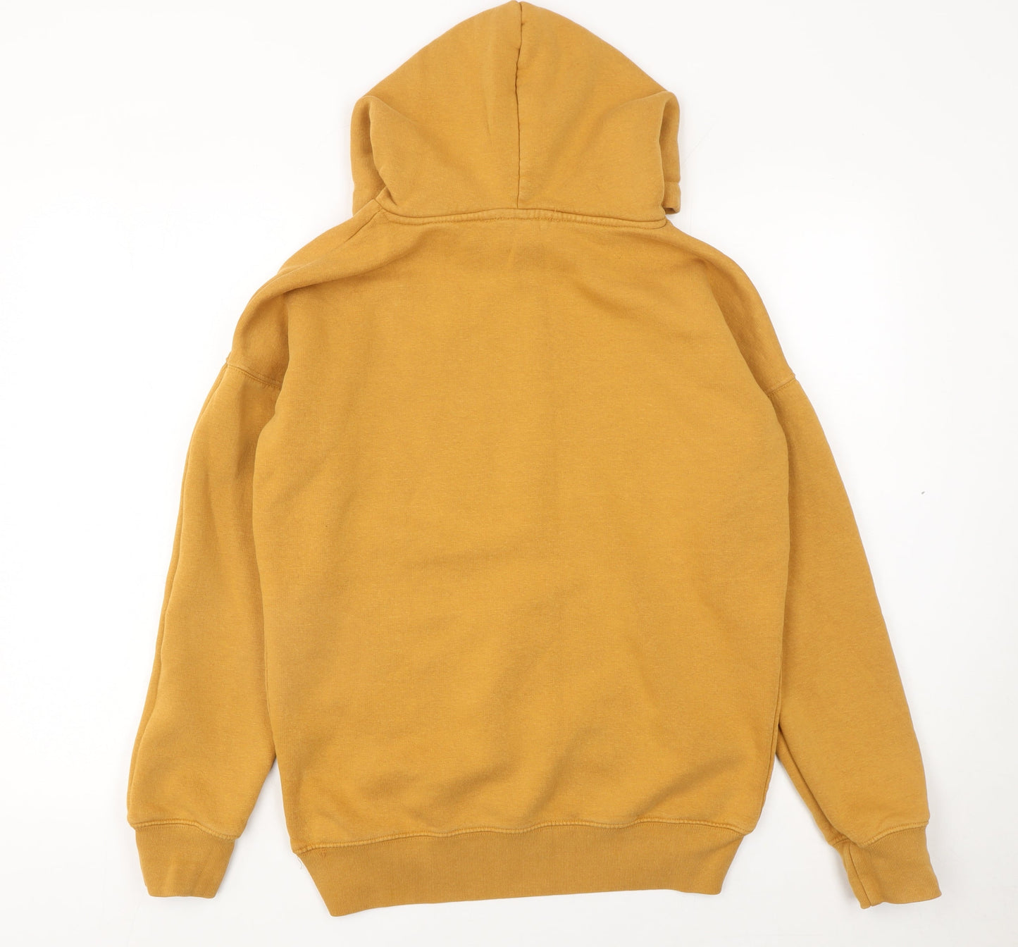 Very Women’s Mustard Yellow Hoodie UK 6 Pullover Cotton Blend Casual
