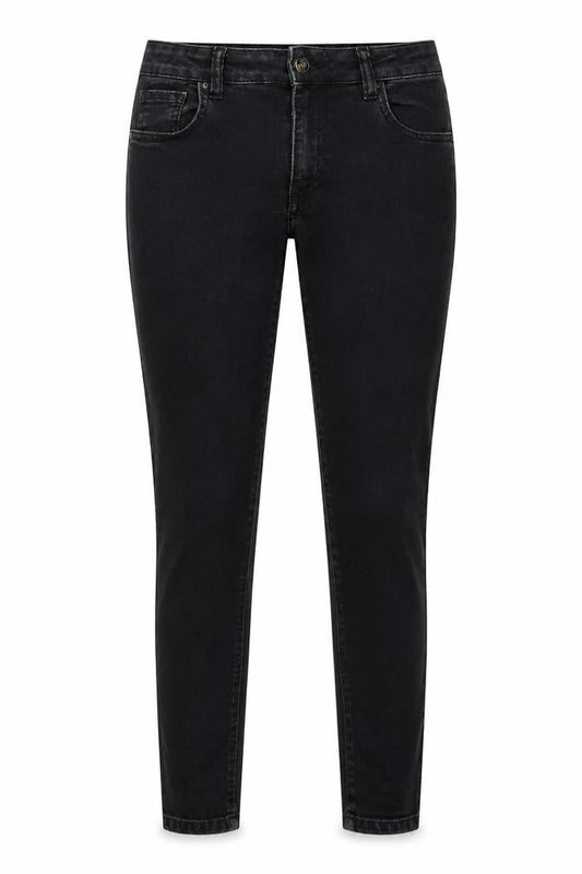 PEP&CO Women Black Skinny Jeans Size 10 Regular Fit Stretch Denim