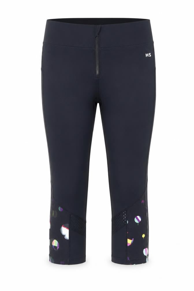 St Bernard Women’s Black Capri Leggings S Slim Fit