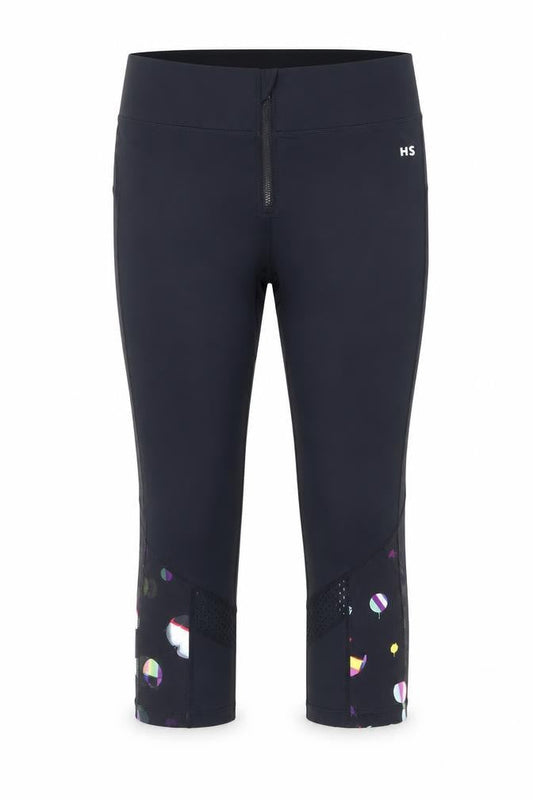 St Bernard Women’s Black Capri Leggings S Slim Fit