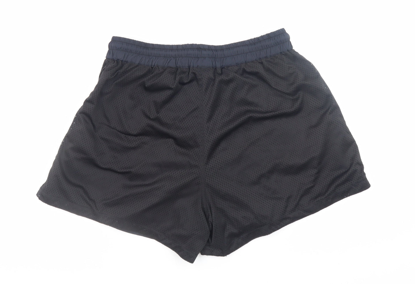 Nike Men's Black M Mesh Biker Sports Shorts with Drawstring