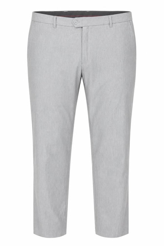 Next Men’s Grey 42R Regular Fit Dress Pants Trousers
