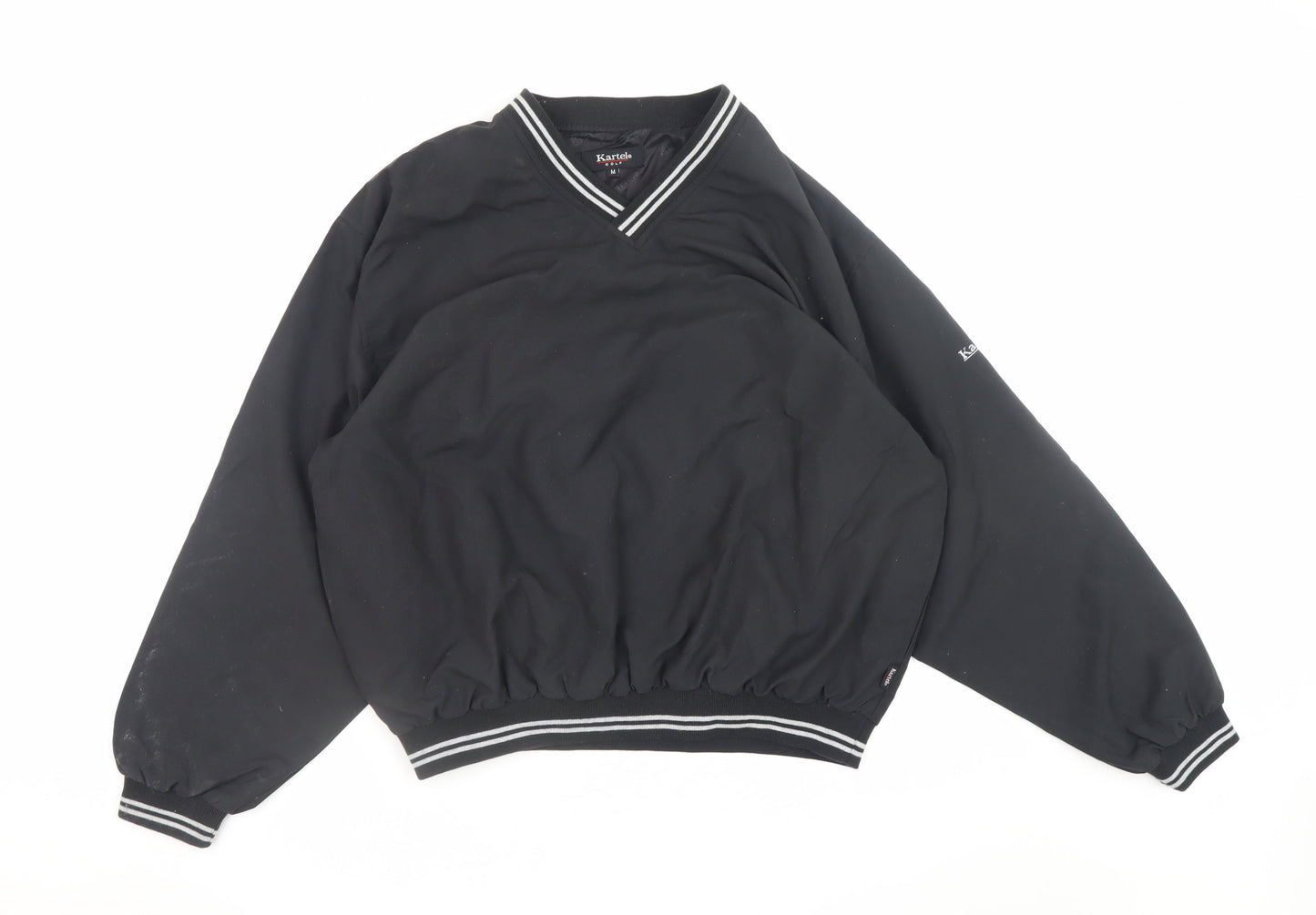 Kartel Golf Men's Black V-Neck Pullover Sweatshirt Size M
