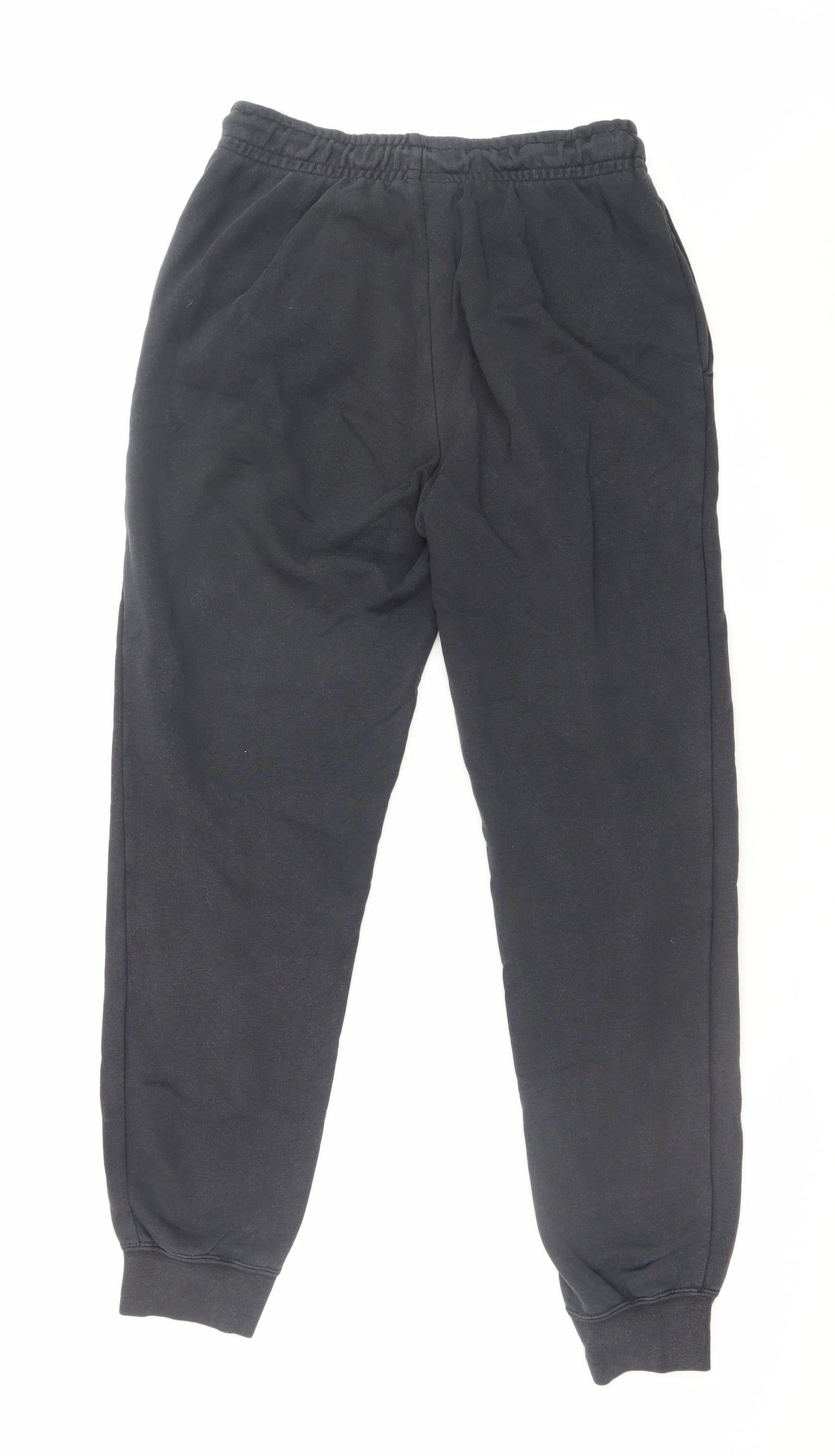 Nike Men’s Black Small Fleece Sweatpants Joggers Regular Fit