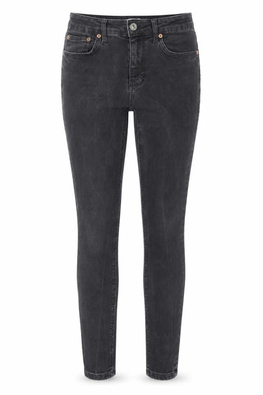 ZARA Women’s Black Skinny Jeans Size 12 Mid Rise Denim