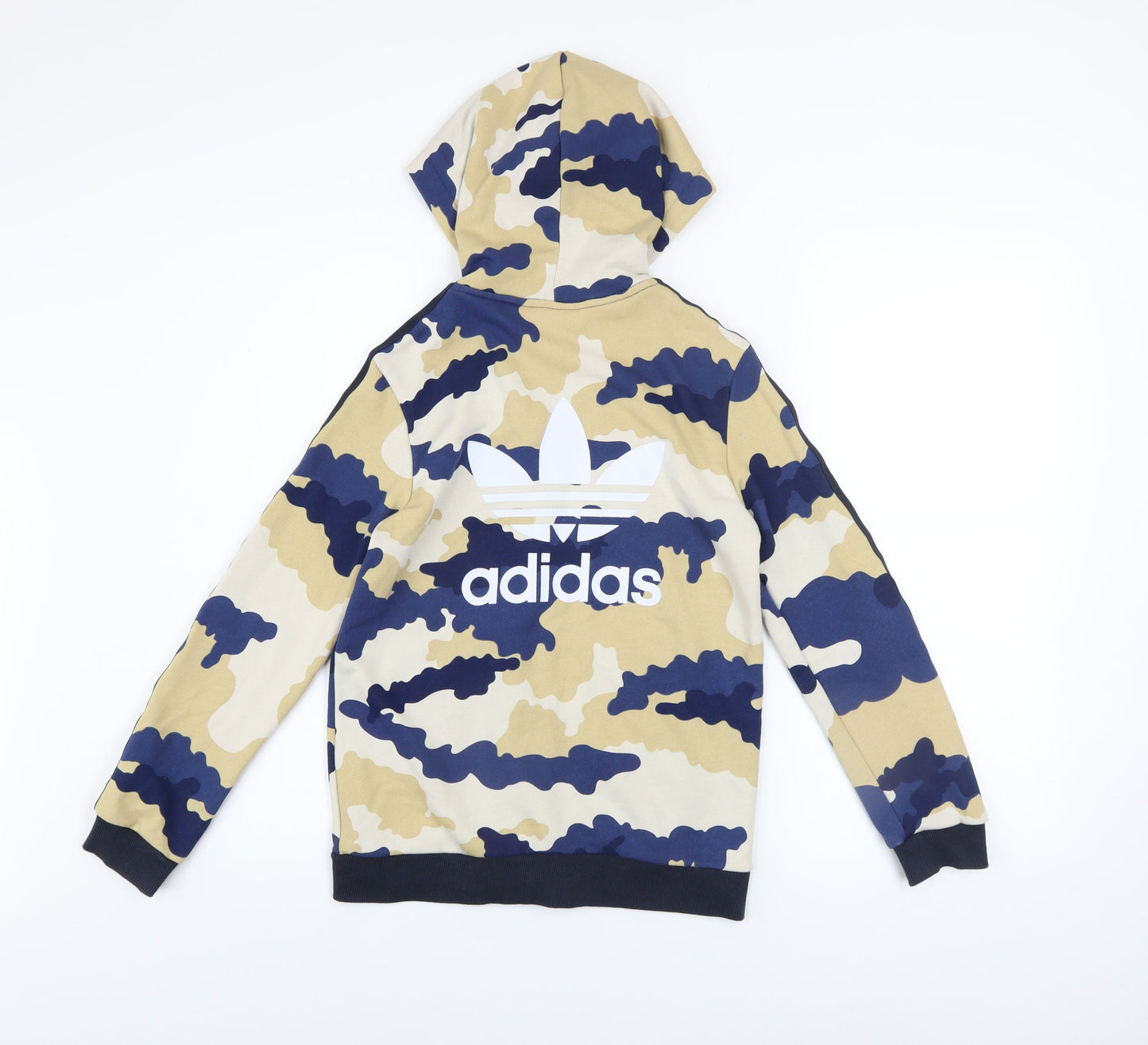 adidas Boys Multicoloured Camouflage Full Zip Hoodie 11-12 Years