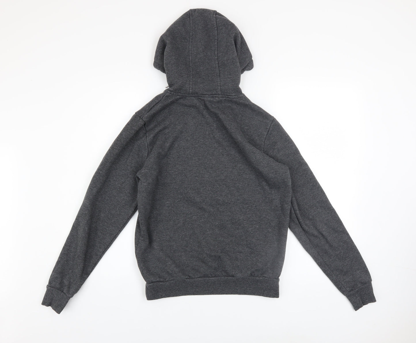 The Rolling Stones Men’s Grey Pullover Hoodie S Graphic Logo Sweatshirt