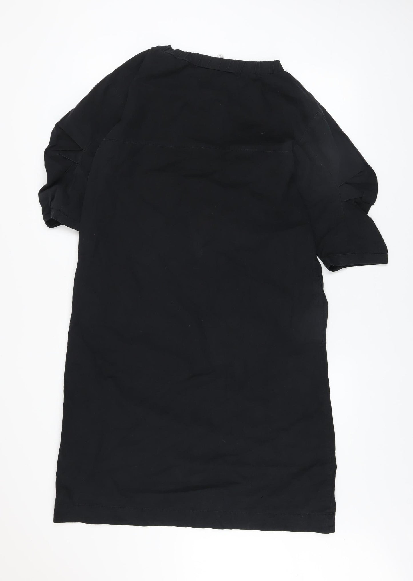Carolyn Donnelly The Edit Women's Black Cotton Shift Dress Size S