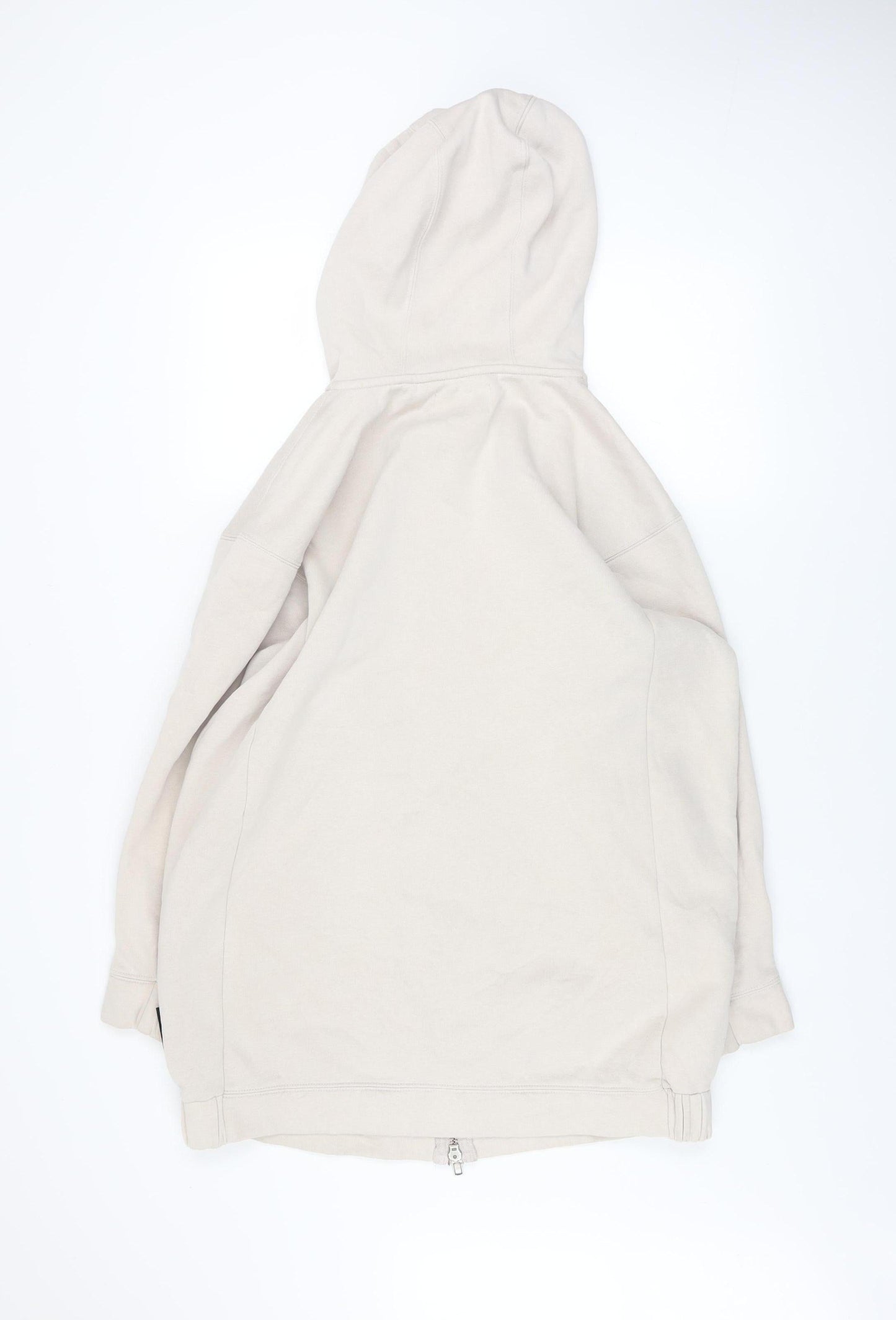 Helen Steele Men’s Beige Full Zip Hoodie Size M