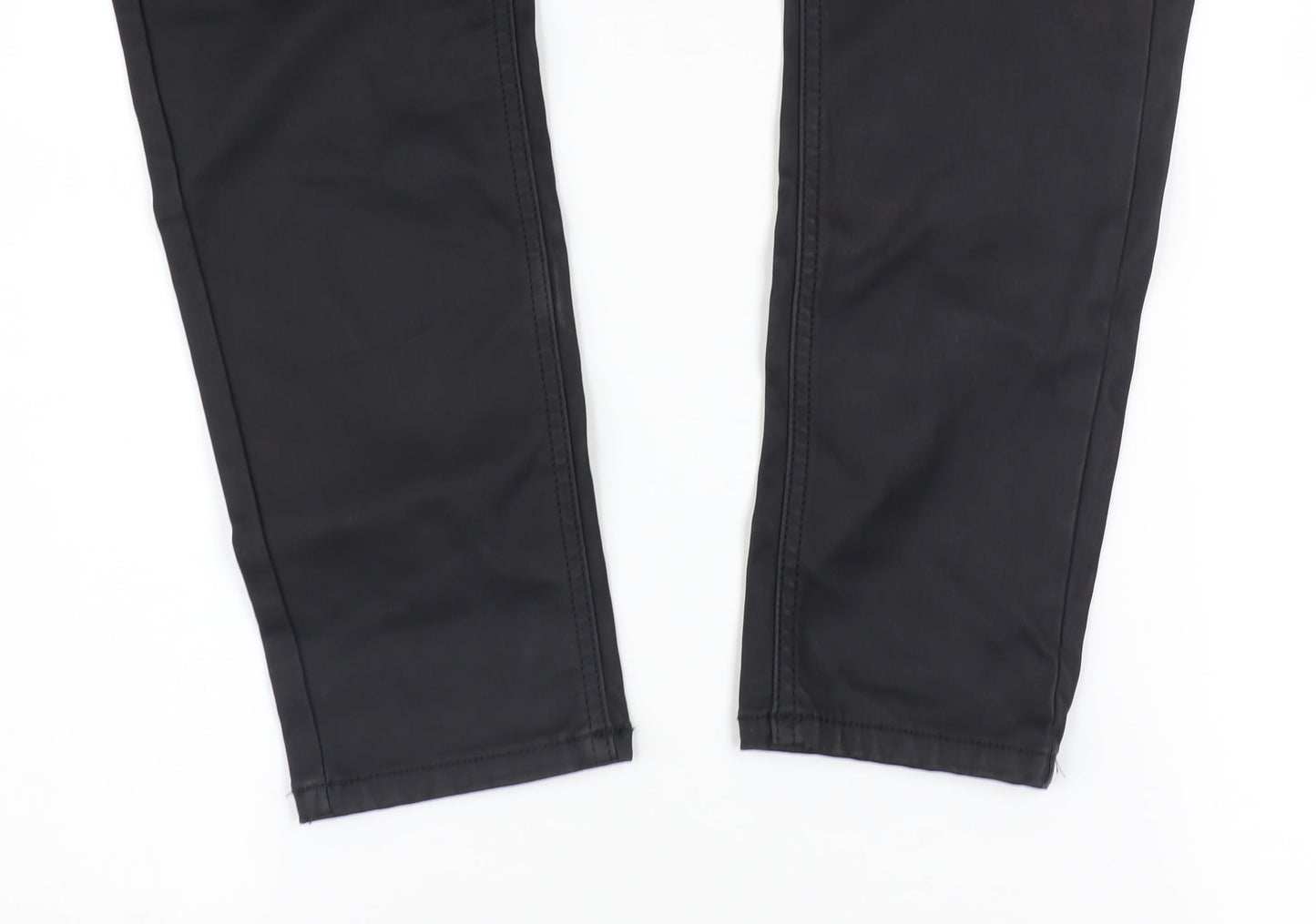 New Look Women Black Skinny Jegging Trousers UK 14 Viscose Blend
