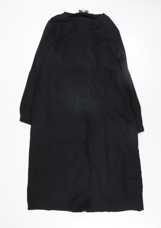Carolyn Donnelly Women’s Black Size 10 Shift Dress Long Sleeve