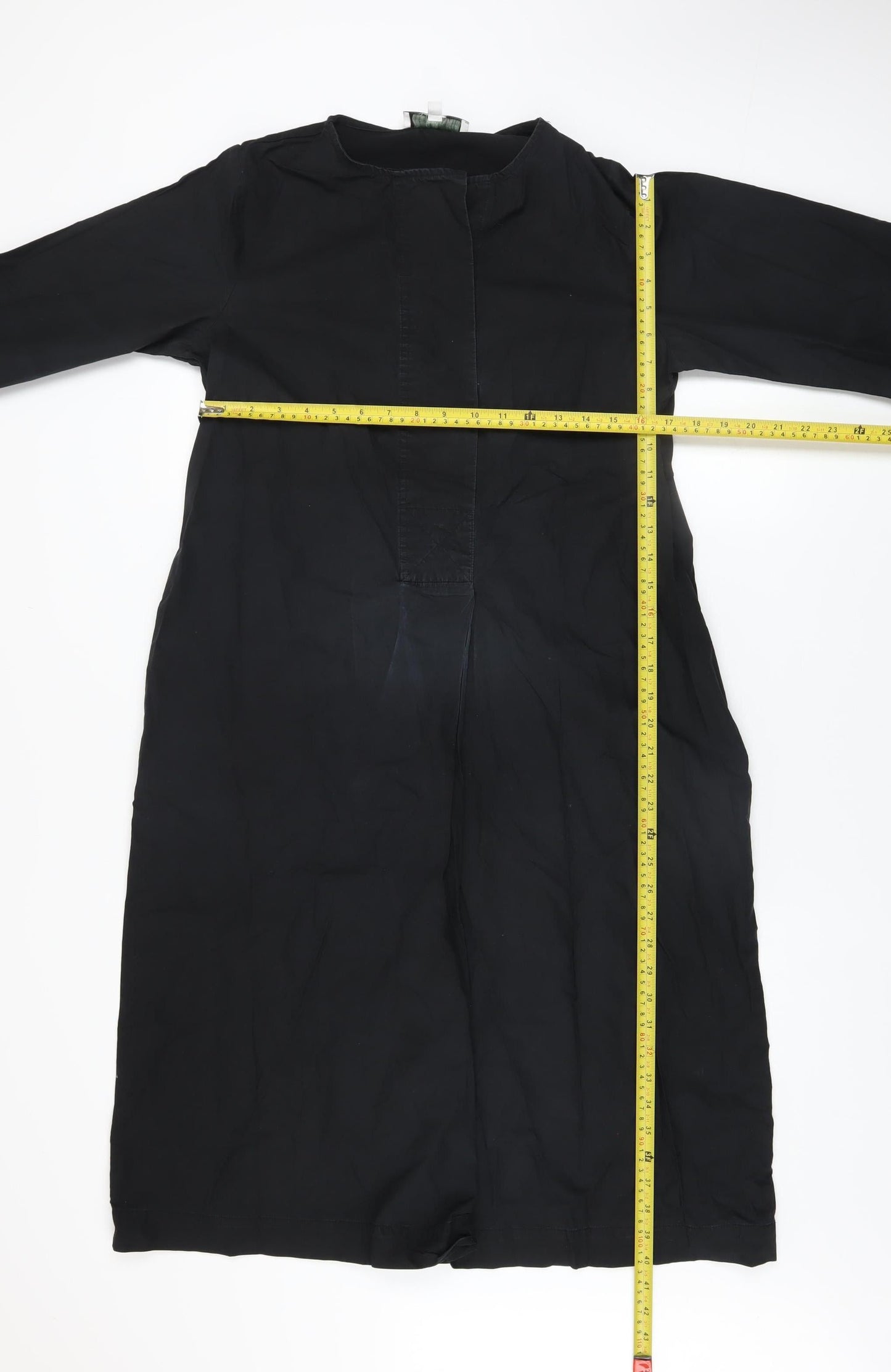 Carolyn Donnelly Women’s Black Size 10 Shift Dress Long Sleeve