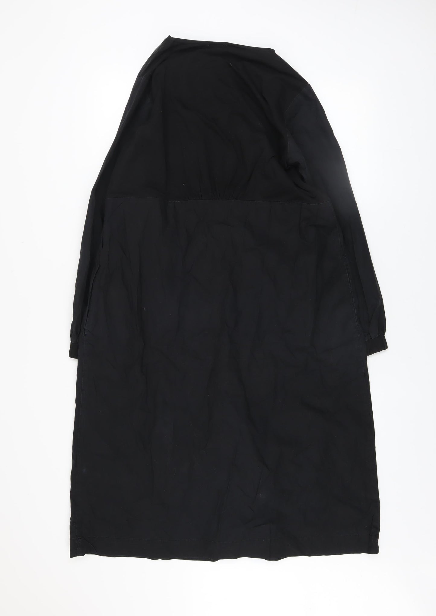 Carolyn Donnelly Women’s Black Size 10 Shift Dress Long Sleeve