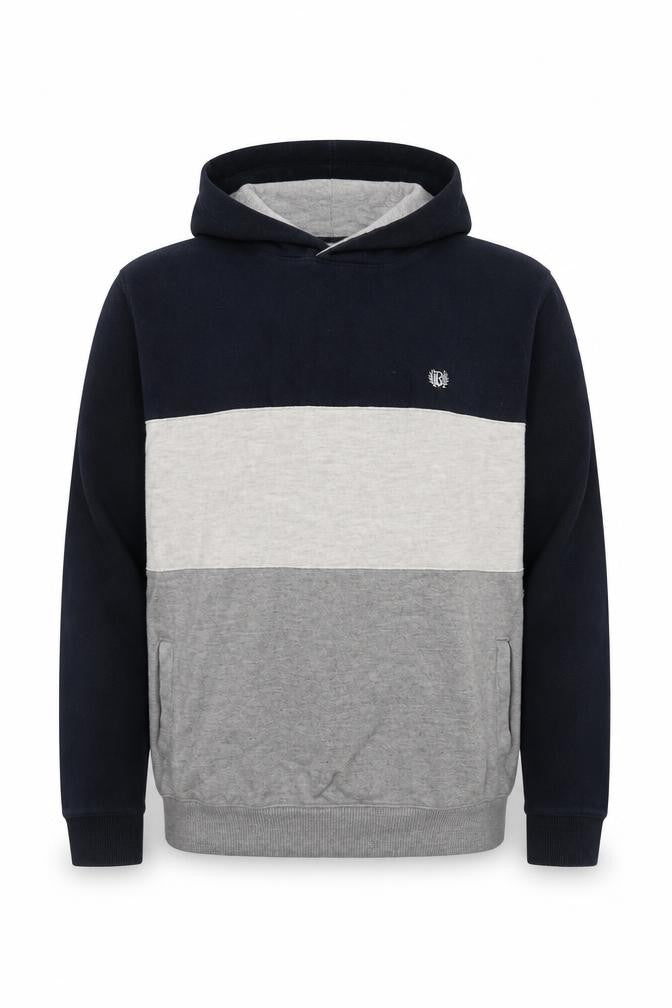Burton Mens Grey Colour Block Pullover Hoodie M Regular Fit