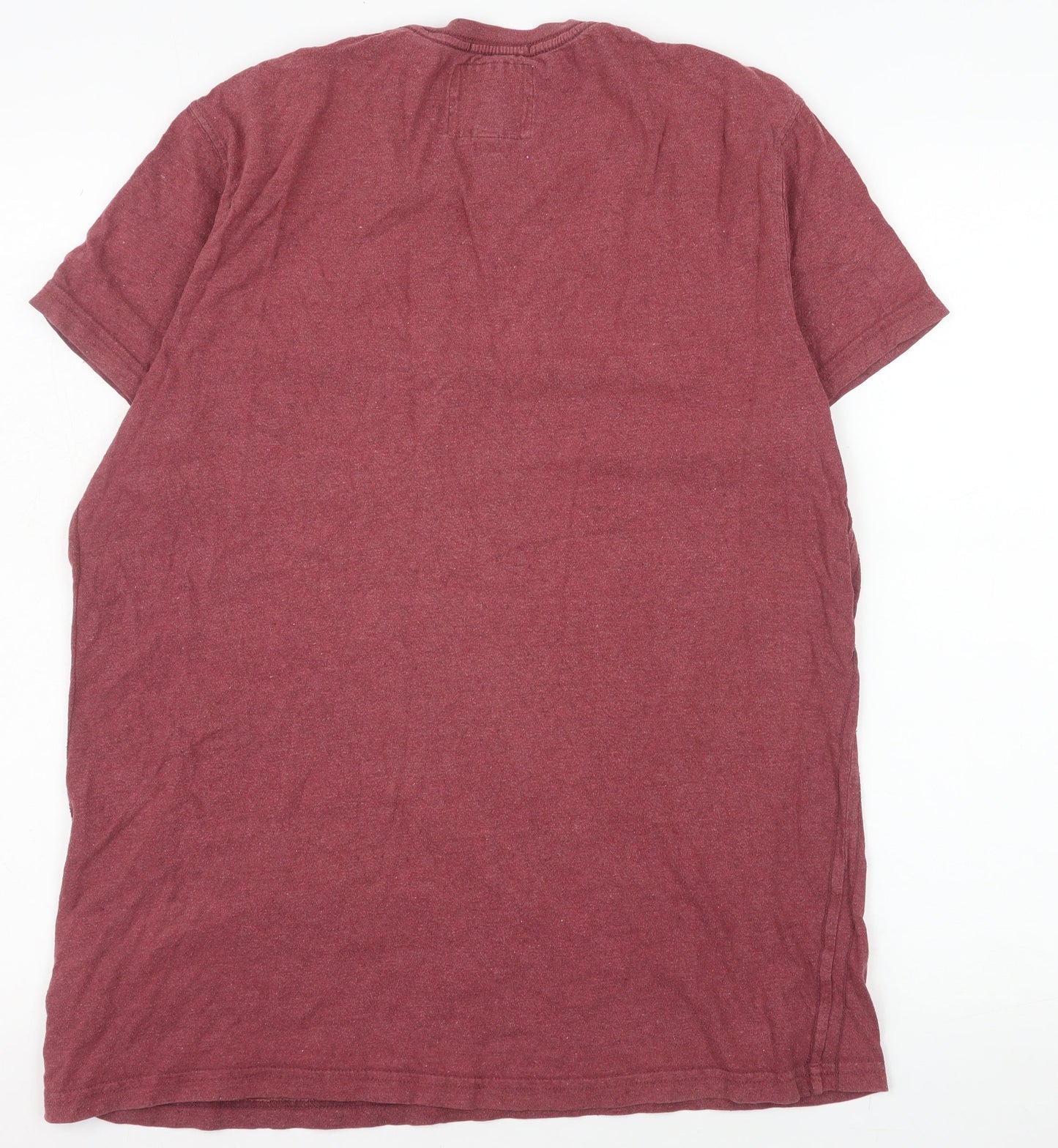 Jack Wills Men’s Red XL Crew Neck Cotton Jersey T-Shirt