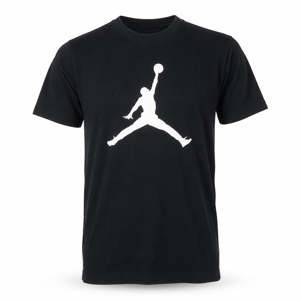 Jordan Men's Black Graphic Sports T-Shirt Size M Regular Fit