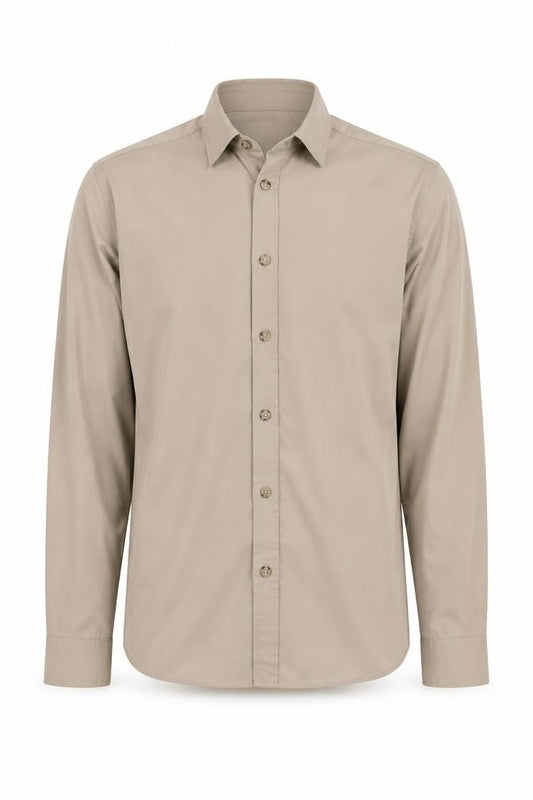 ASOS Men’s Beige Pablo Picasso Art Print Long Sleeve Shirt Size S