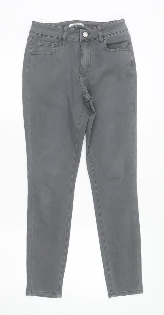 Toxik3 Women’s Grey Skinny Stretch Jeans Size 10