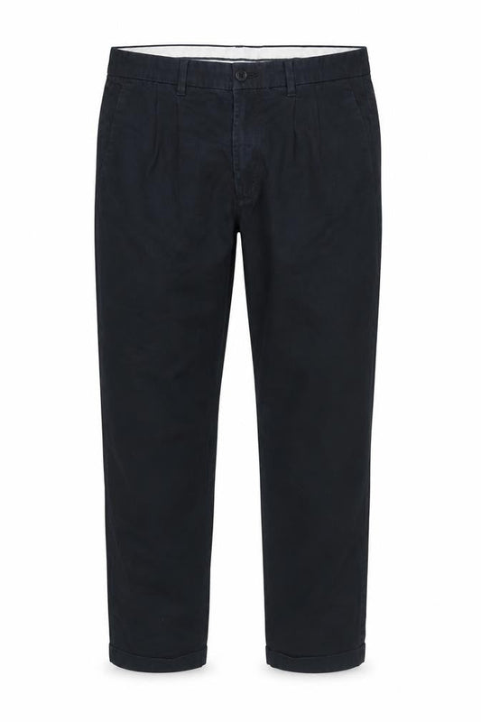 Marks & Spencer Autograph Men's Black Tapered Chino Trousers 32/33
