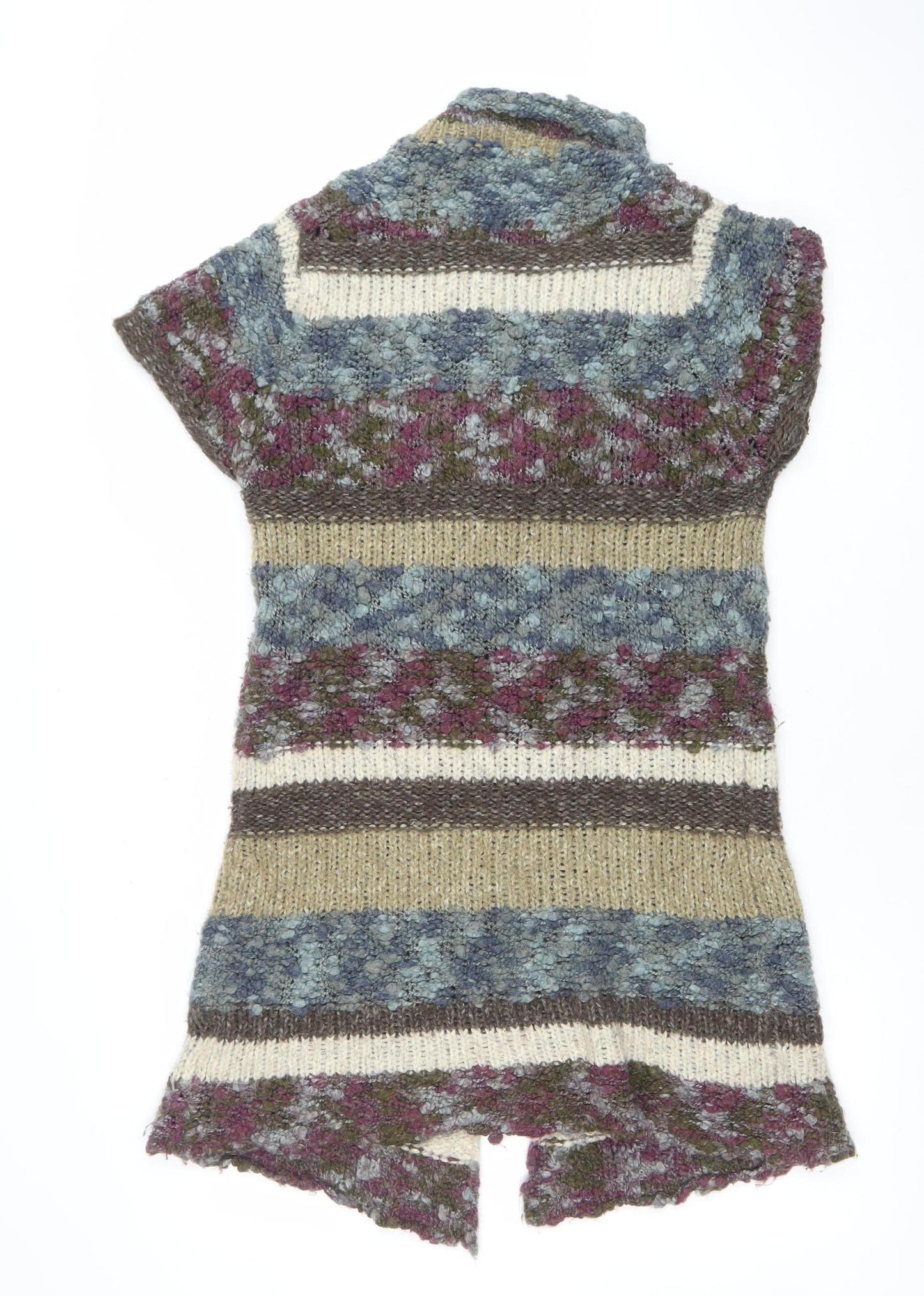 Sandwich Women's Multicoloured Chunky-Knit Cardigan M