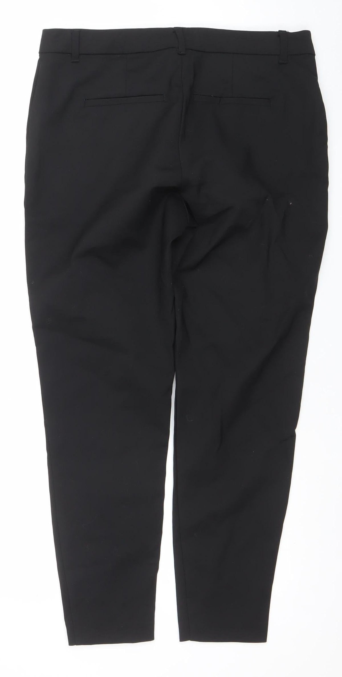 Vero Moda Women’s Black L 32 Slim Tapered Stretch Trousers