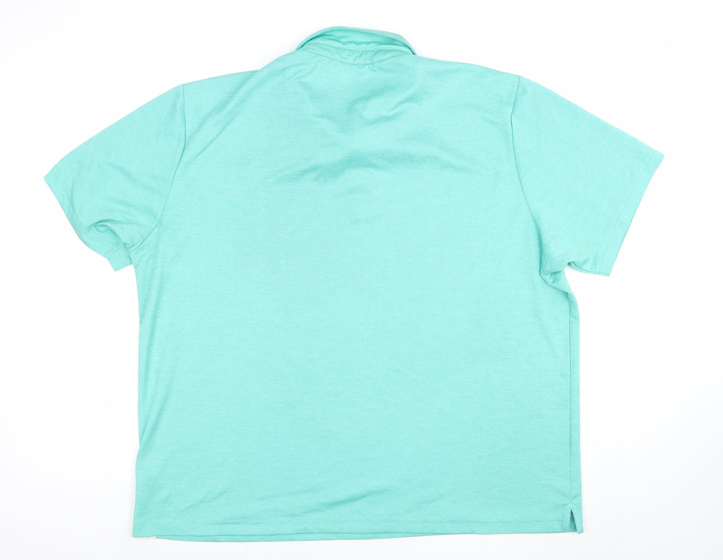 Dorcus Men’s Green 2XL Performance Golf Polo Shirt