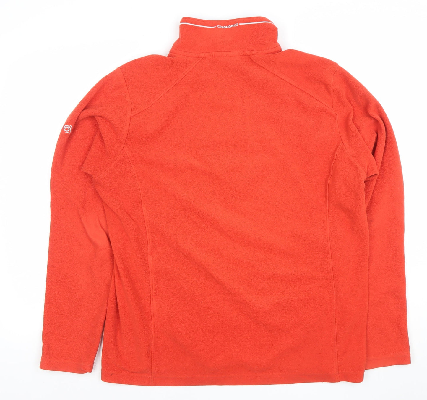 Craghoppers Men's Red Fleece 1/2 Zip Pullover Sweatshirt M